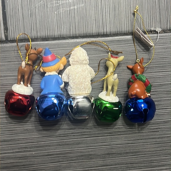 Set 16 vtg Jingle Buddies Rudolf the Red Nose Reindeer Christmas tree ornaments - Picture 11 of 11